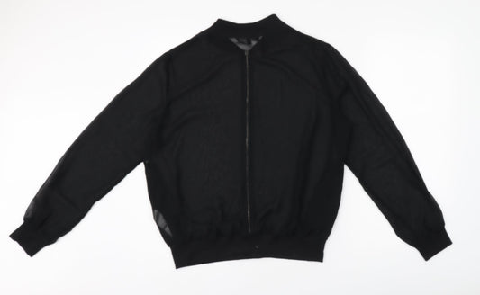 Cameo Rose Womens Black Jacket Size 12 Zip