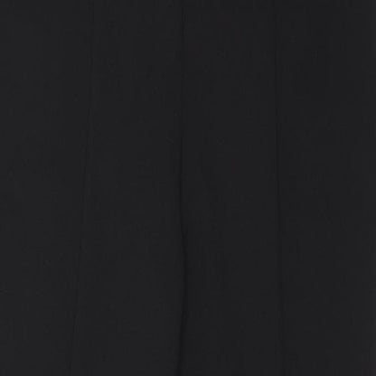 Womens UK Size L H&M Regular Fit Dress Pants Black Trousers
