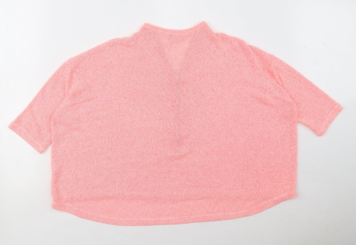 Womens UK Size 12 River Island Pink Basic Blouse
