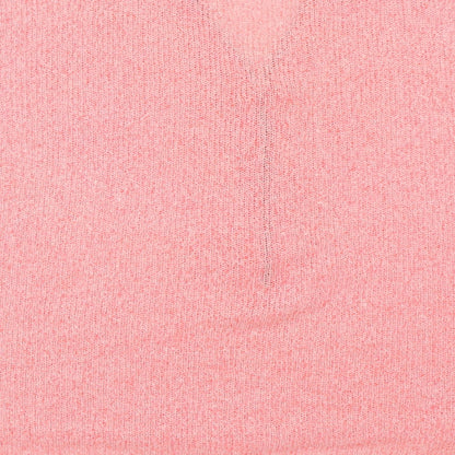 Womens UK Size 12 River Island Pink Basic Blouse