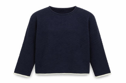 Womens UK Size S Marks and Spencer Blue Pullover Jumper