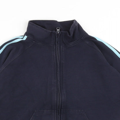 Olympus Womens Blue Jacket Size 12 Zip