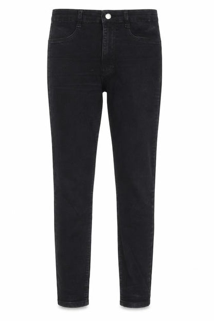 Womens UK Size 8 Zara Regular Fit Straight Black Jeans