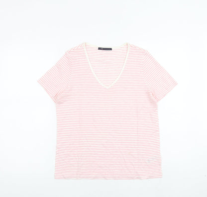 Womens UK Size 8 Marks and Spencer Pink Basic T-Shirt
