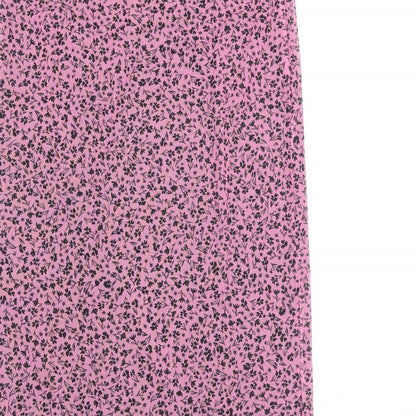 Monki Womens Pink Floral Polyester Straight & Pencil Skirt Size M