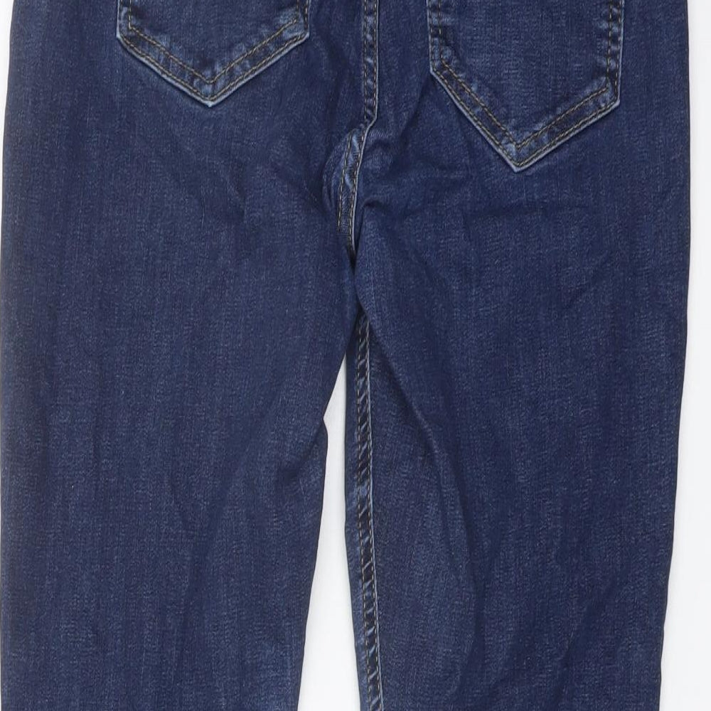 Kite Womens Blue Cotton Skinny Jeans Size 12 L28 in Regular Button