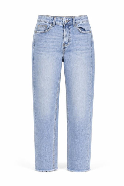 Womens UK Size 6 Denim & Co. Regular Fit Mom Blue Jeans