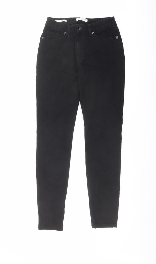Womens UK Size 28 in Selected Regular Fit Skinny Black Jeans
