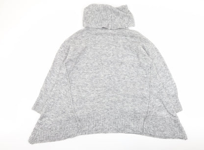 Womens UK Size S RESERVED Grey Pullover Jumper