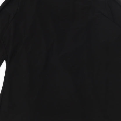 Womens UK Size L Nicole Black Kimono Blouse