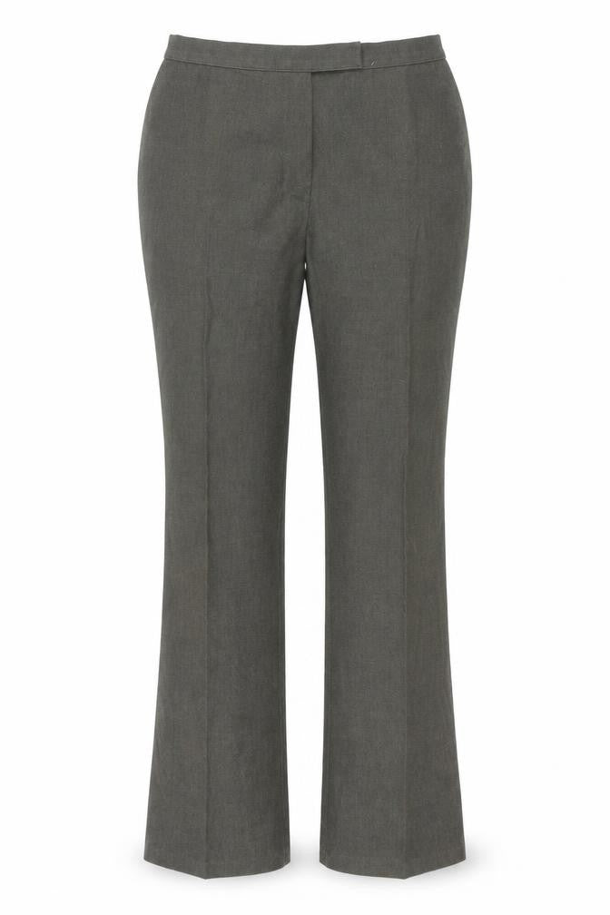 Womens UK Size 16 St Michael Regular Fit Dress Pants Green Trousers