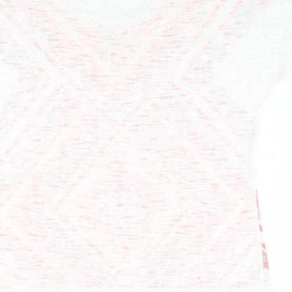 Womens UK Size 10 Marks and Spencer Multicoloured Basic T-Shirt