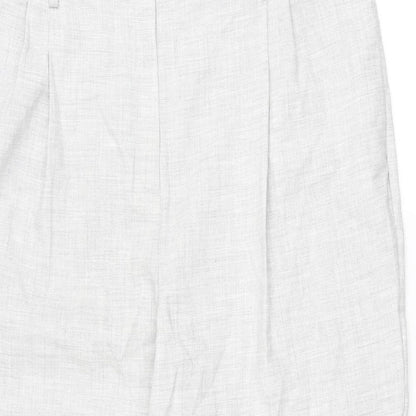 Womens UK Size 20 Marks and Spencer Regular Fit Dress Pants Grey Trousers