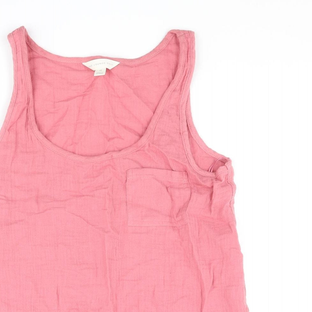 Womens UK Size 10 Marks and Spencer Pink Camisole Tank