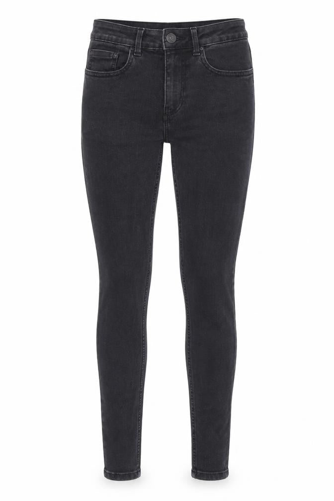 Womens UK Size 6 New Look Relaxed Fit Skinny Black Jeans