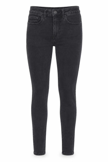 Womens UK Size 6 New Look Relaxed Fit Skinny Black Jeans