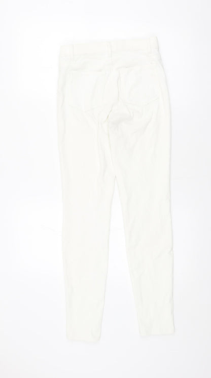 Uniqlo Womens Ivory Cotton Jegging Jeans Size XS L27.5 in Regular