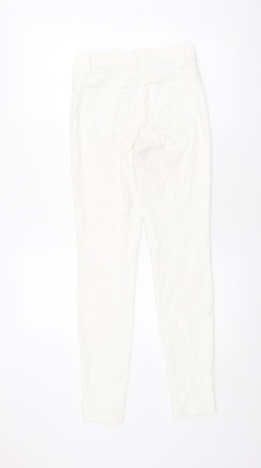 Uniqlo Womens Ivory Cotton Jegging Jeans Size XS L27.5 in Regular
