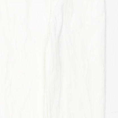 Uniqlo Womens Ivory Cotton Jegging Jeans Size XS L27.5 in Regular