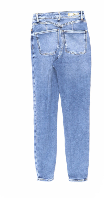 Own Womens Blue Cotton Skinny Jeans Size 28 in L30 in Regular Zip