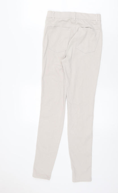 Uniqlo Womens Beige Cotton Jegging Jeans Size S L27 in Regular