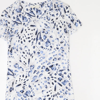 Marks and Spencer Womens Multicoloured Geometric Cotton Top Dress Size XS