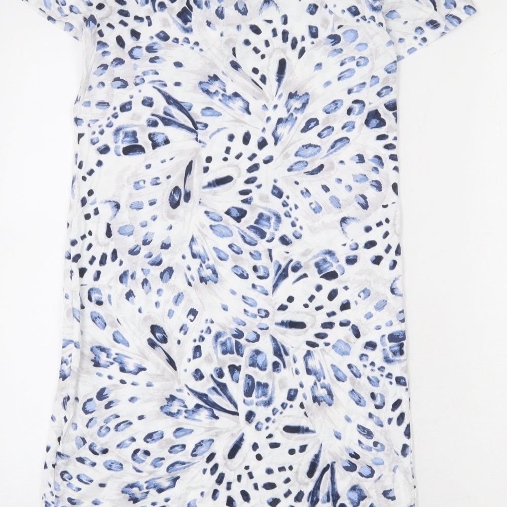 Marks and Spencer Womens Multicoloured Geometric Cotton Top Dress Size XS