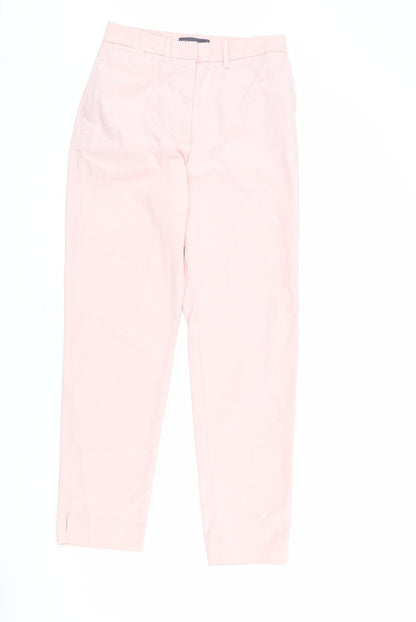 Womens UK Size 9 Months Marks and Spencer Regular Fit Chino Pink Trousers