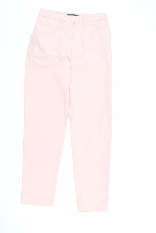 Womens UK Size 9 Months Marks and Spencer Regular Fit Chino Pink Trousers