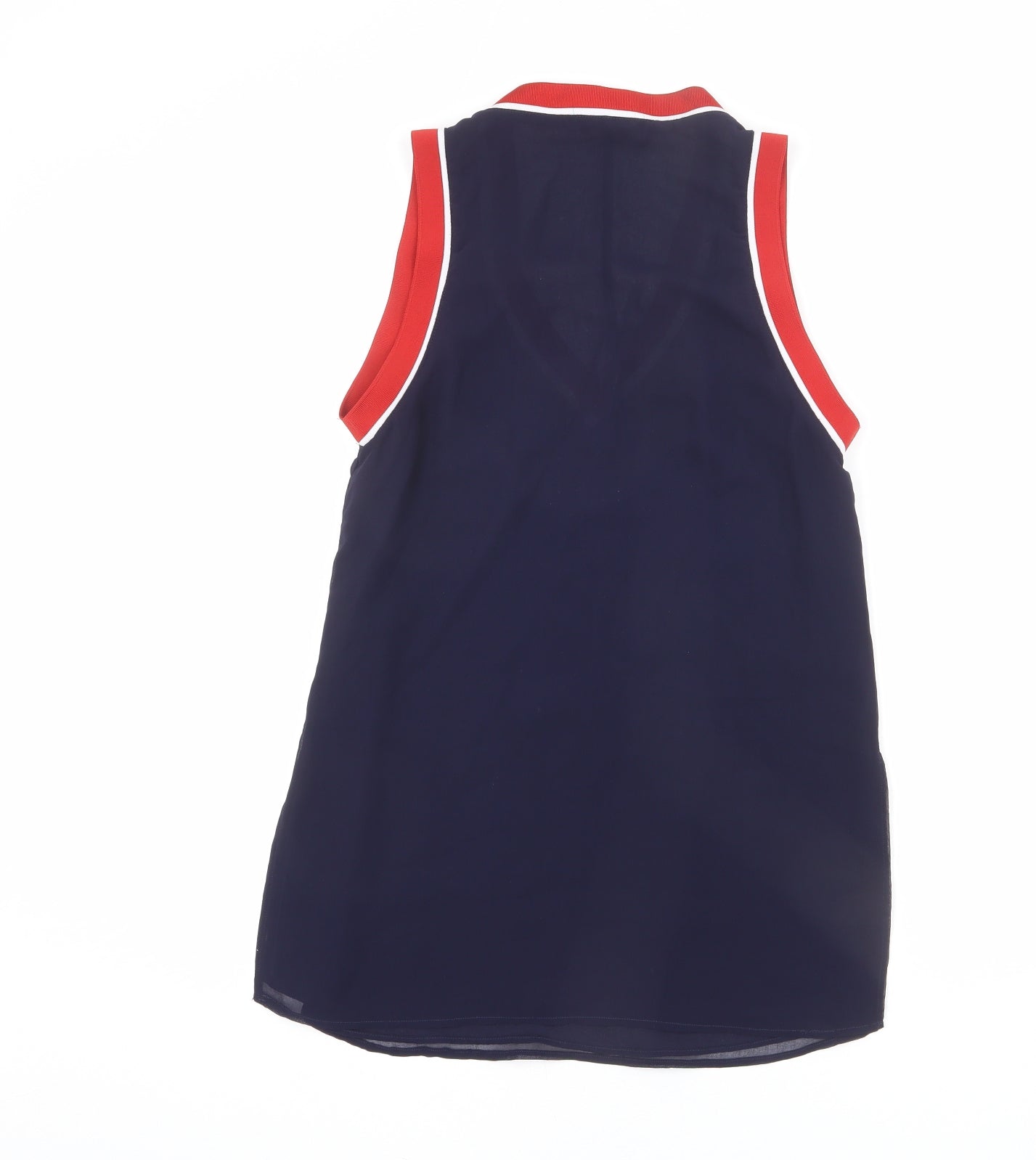 Womens UK Size 6 Limited Edition Blue Basic Tank