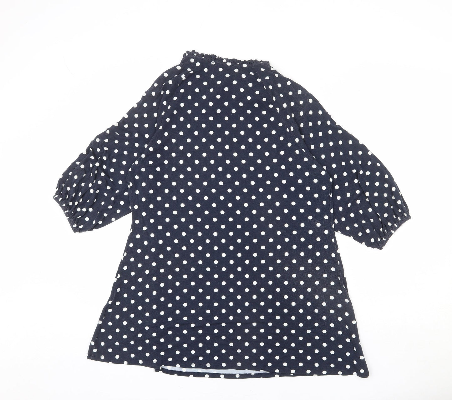 Womens UK Size 14 JD Williams Black Tunic T-Shirt