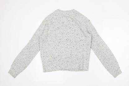Womens UK Size S Marks and Spencer Ivory Cardigan Jumper