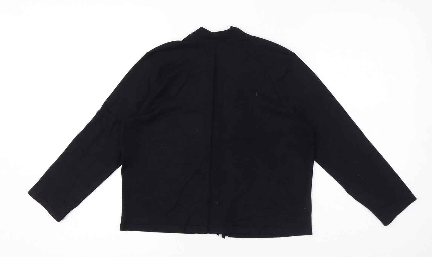 Womens UK Size 12 M&Co Black Cardigan Jumper