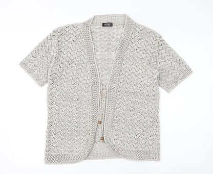 Womens UK Size M Pulse Ivory Cardigan Jumper