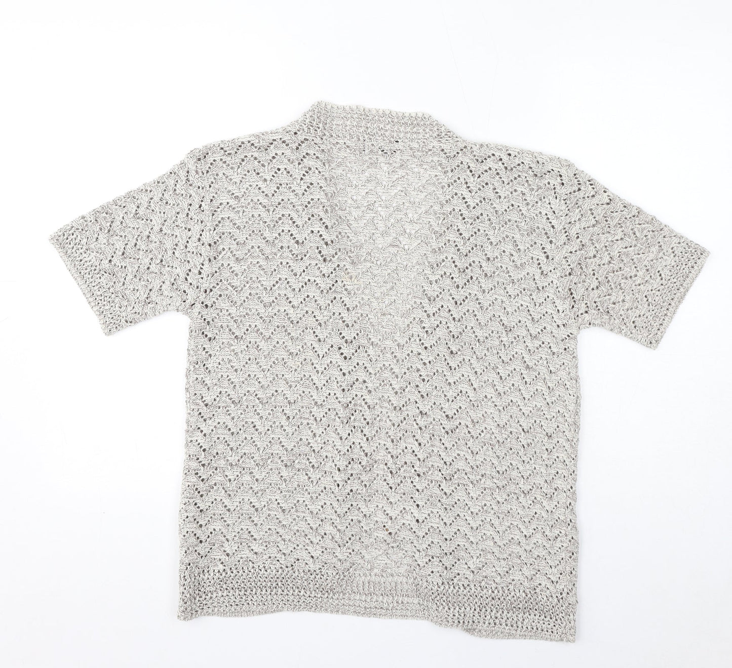 Womens UK Size M Pulse Ivory Cardigan Jumper