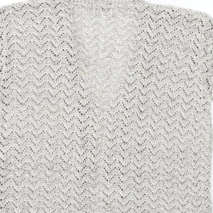 Womens UK Size M Pulse Ivory Cardigan Jumper