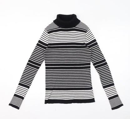 Womens UK Size L FOREVER 21 Black Pullover Jumper