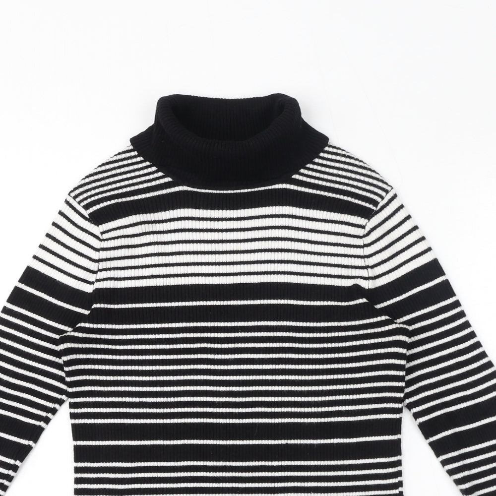 Womens UK Size L FOREVER 21 Black Pullover Jumper