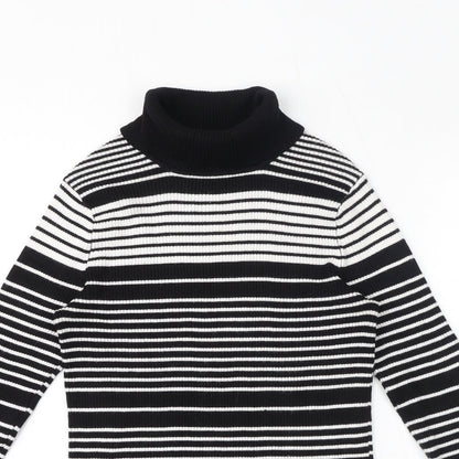 Womens UK Size L FOREVER 21 Black Pullover Jumper