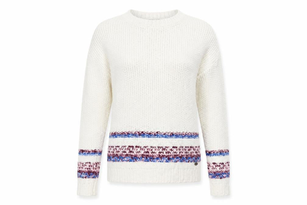 Womens UK Size XS EDC White Pullover Jumper