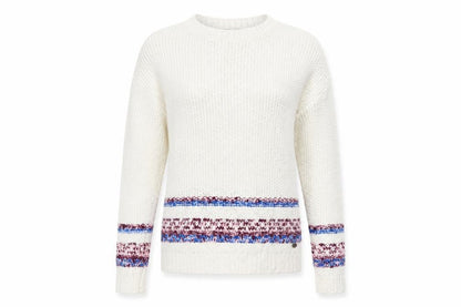 Womens UK Size XS EDC White Pullover Jumper