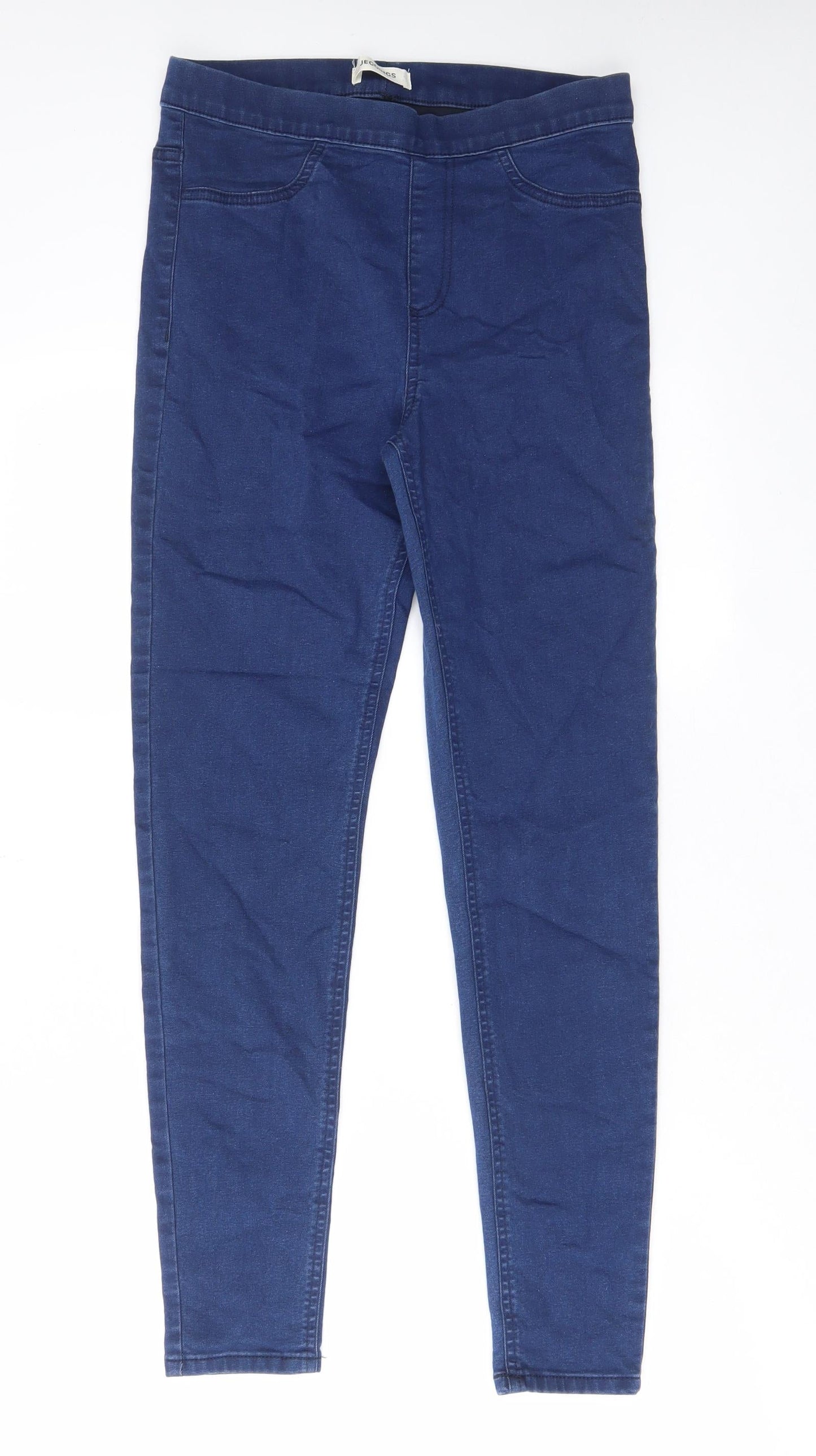 Womens UK Size 10 Marks and Spencer Regular Fit Skinny Blue Jeans