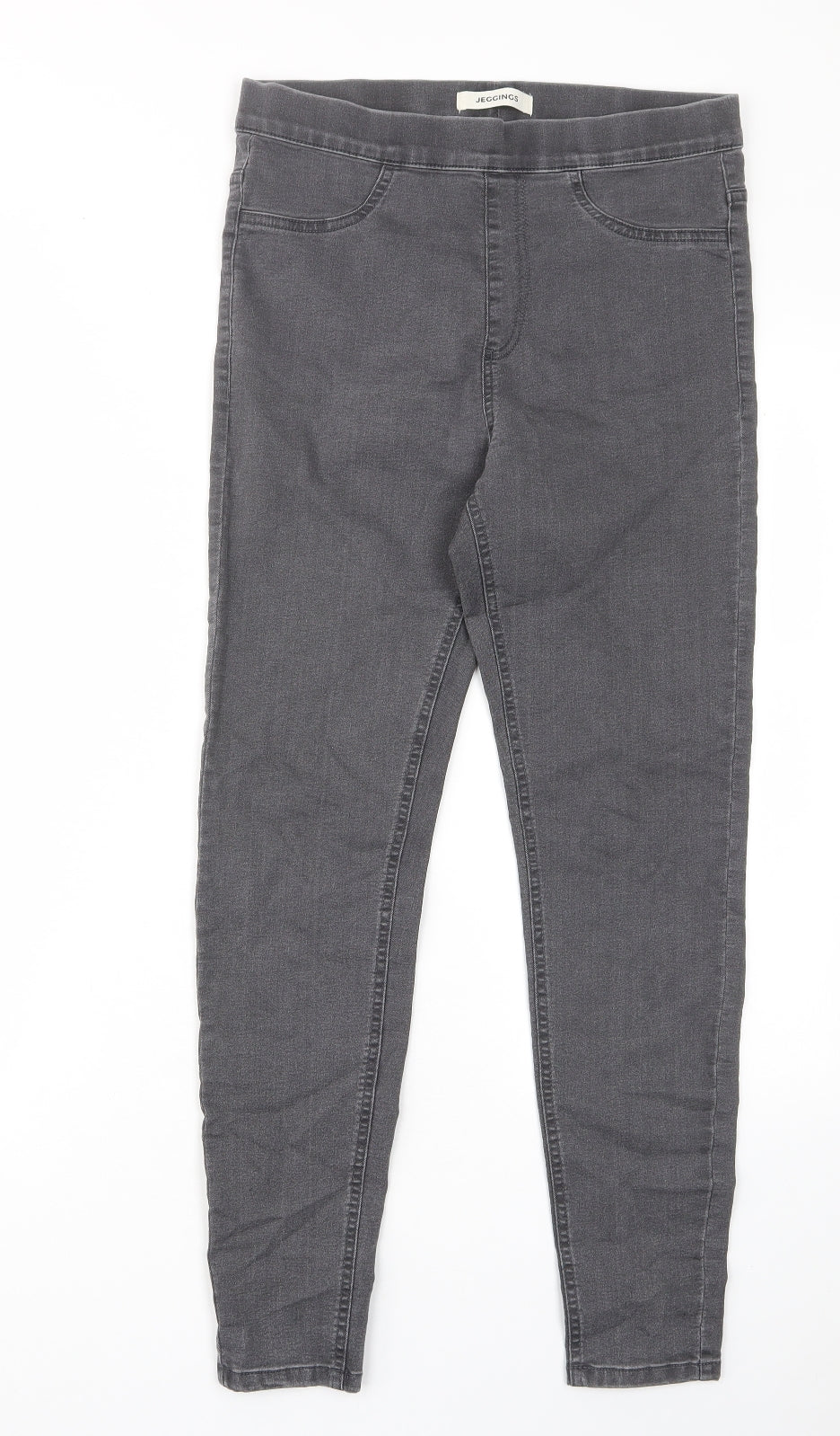 Womens UK Size 10 Marks and Spencer Regular Fit Skinny Grey Jeans