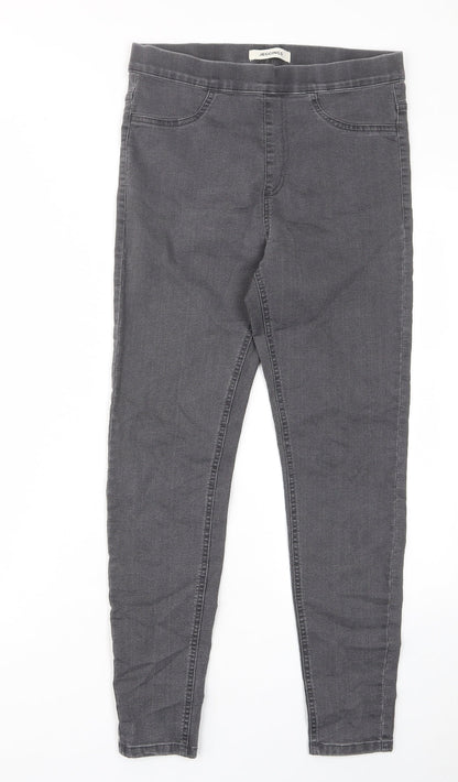 Womens UK Size 10 Marks and Spencer Regular Fit Skinny Grey Jeans