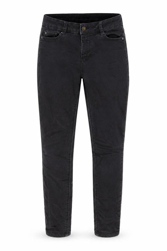 Womens UK Size 10 Peacocks Regular Fit Skinny Black Jeans