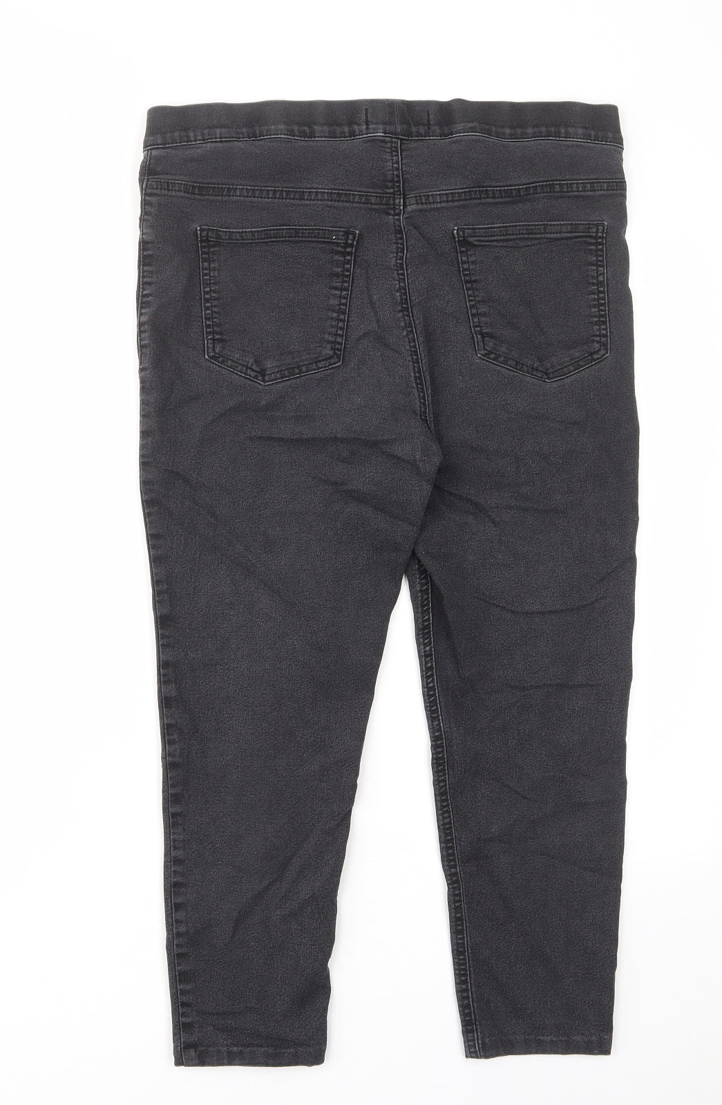 Womens UK Size 14 Marks and Spencer Regular Fit Skinny Grey Jeans