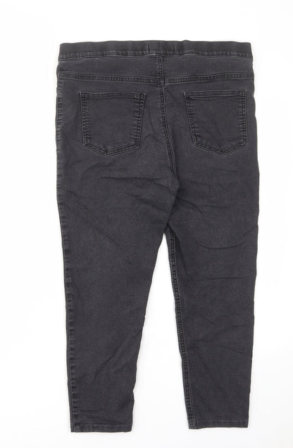 Womens UK Size 14 Marks and Spencer Regular Fit Skinny Grey Jeans