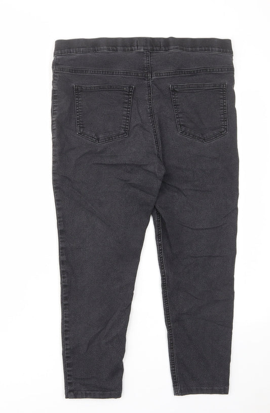 Womens UK Size 14 Marks and Spencer Regular Fit Skinny Grey Jeans