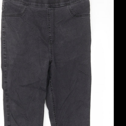 Womens UK Size 14 Marks and Spencer Regular Fit Skinny Grey Jeans