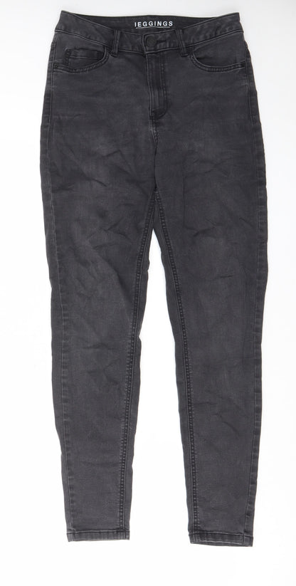 Womens UK Size 10 Marks and Spencer Regular Fit Skinny Grey Jeans